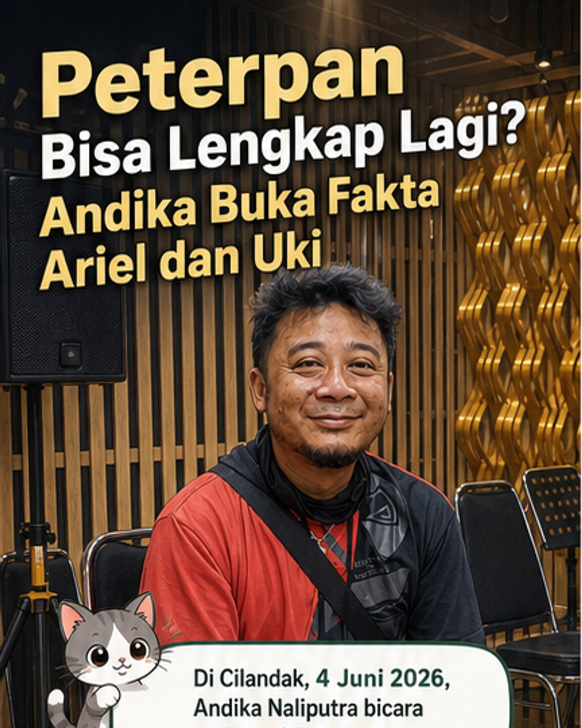 Peterpan Reuni Tanpa Ariel dan Uki?