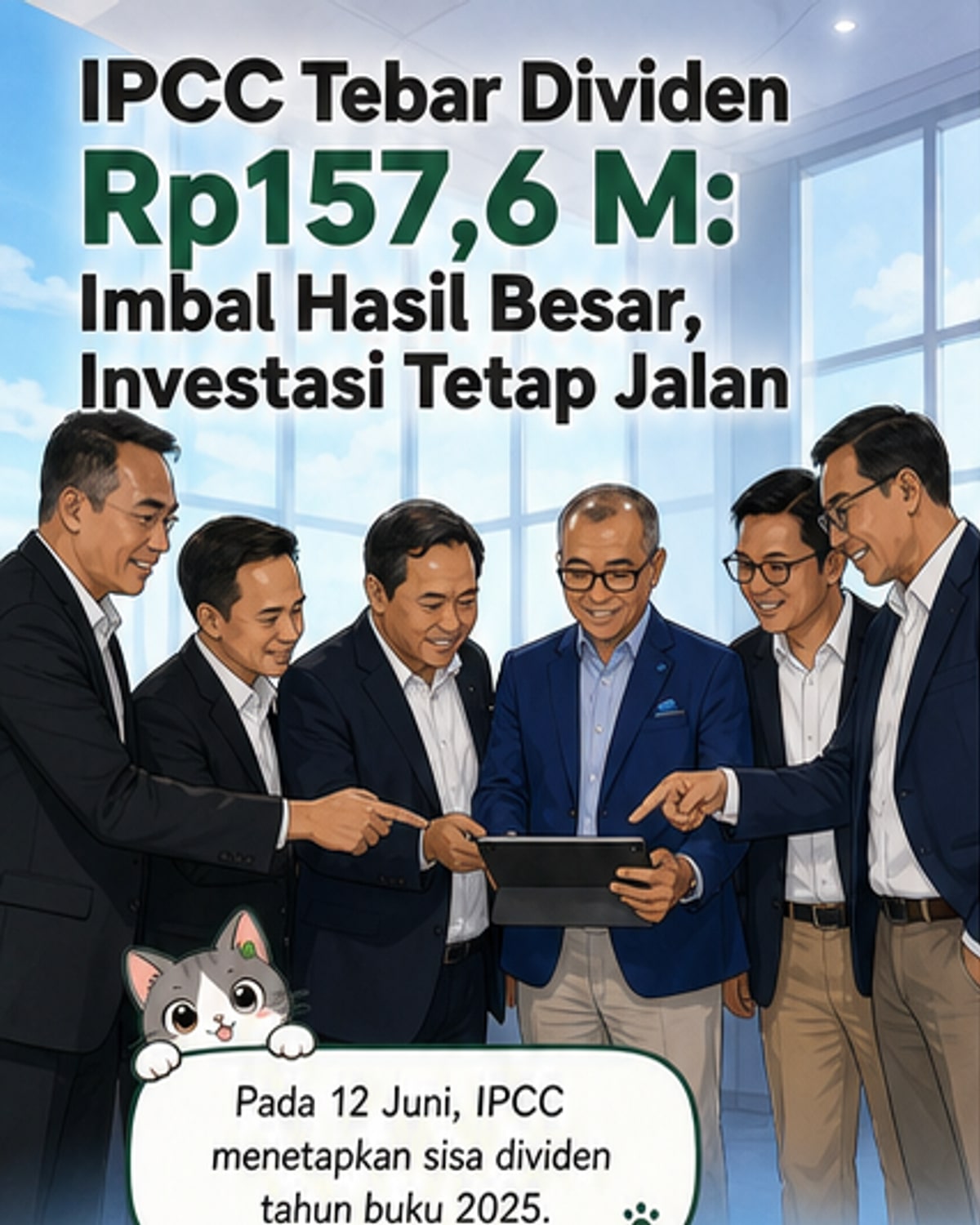 IPCC Bagikan Dividen Rp157,6 Miliar