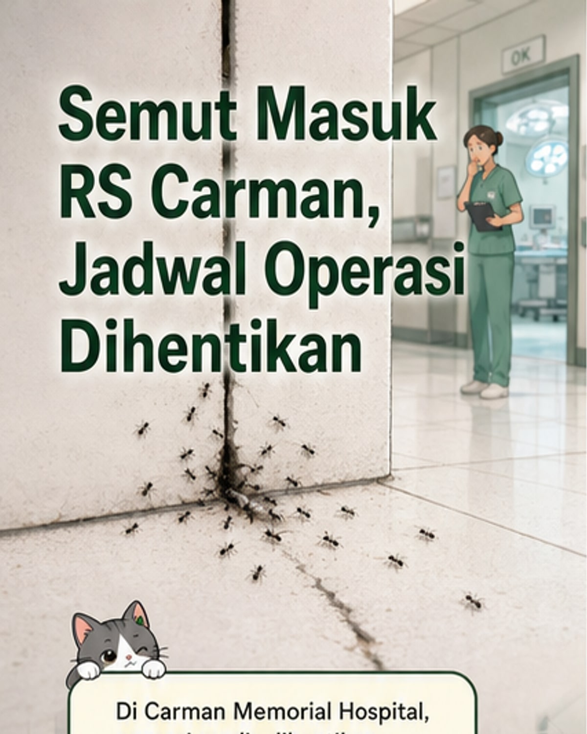 RS Tutup Sementara Karena Serbuan Semut