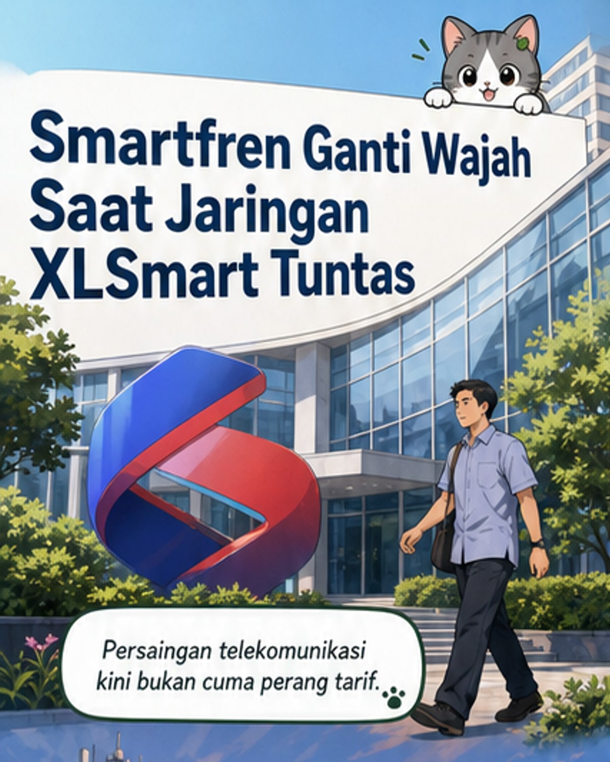 Smartfren Perkuat Jaringan & Brand