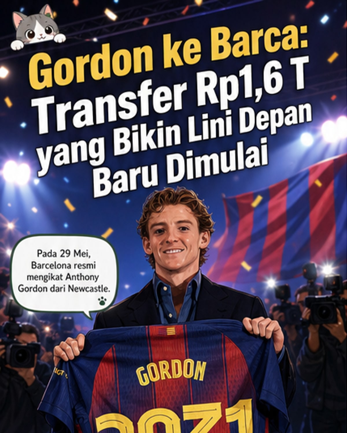 Barcelona Gaet Bintang Inggris