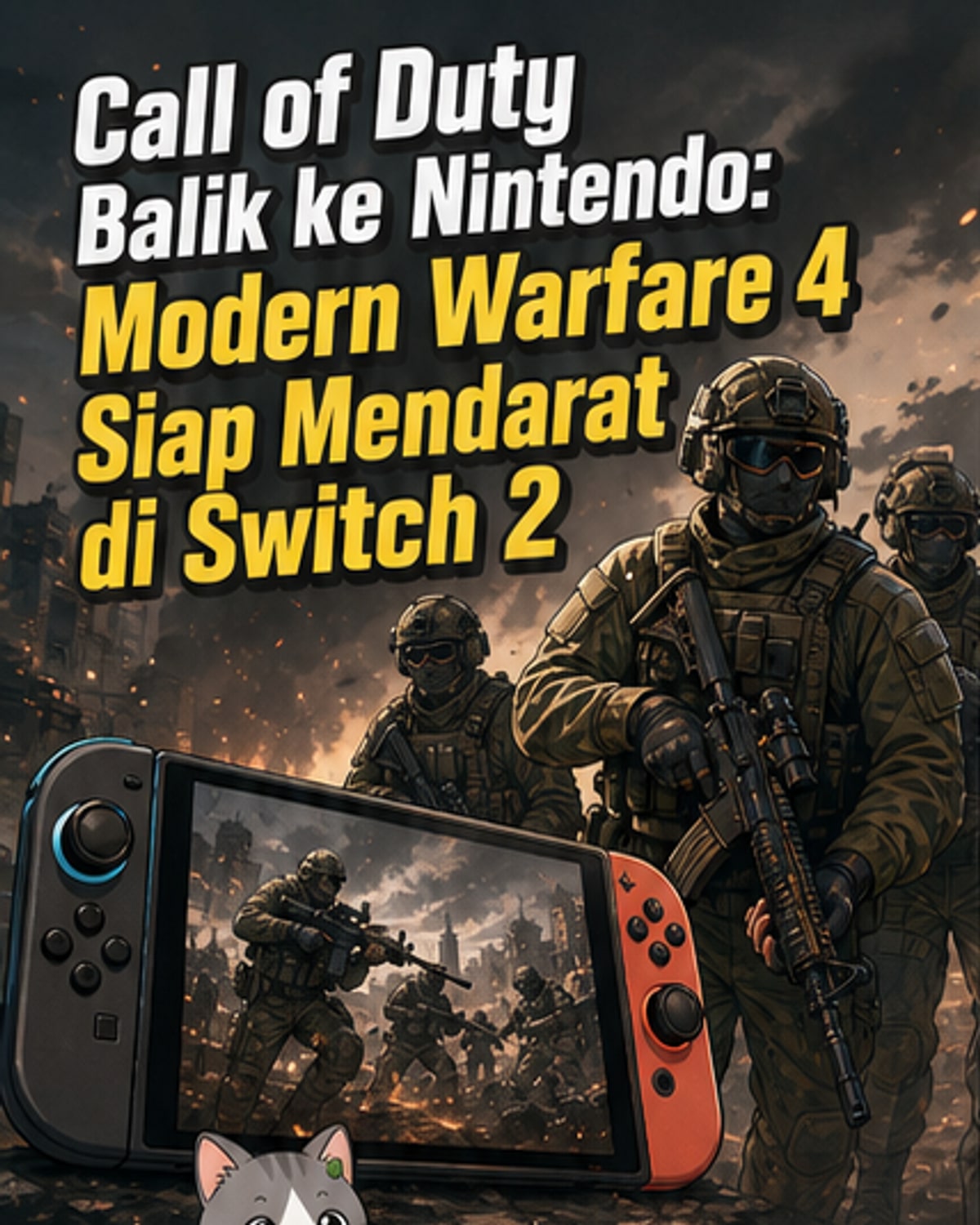 Call of Duty Kembali ke Nintendo Setelah 13 Tahun