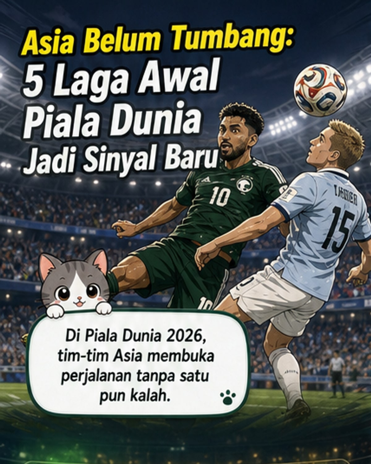 Asia tak terkalahkan di awal Piala Dunia