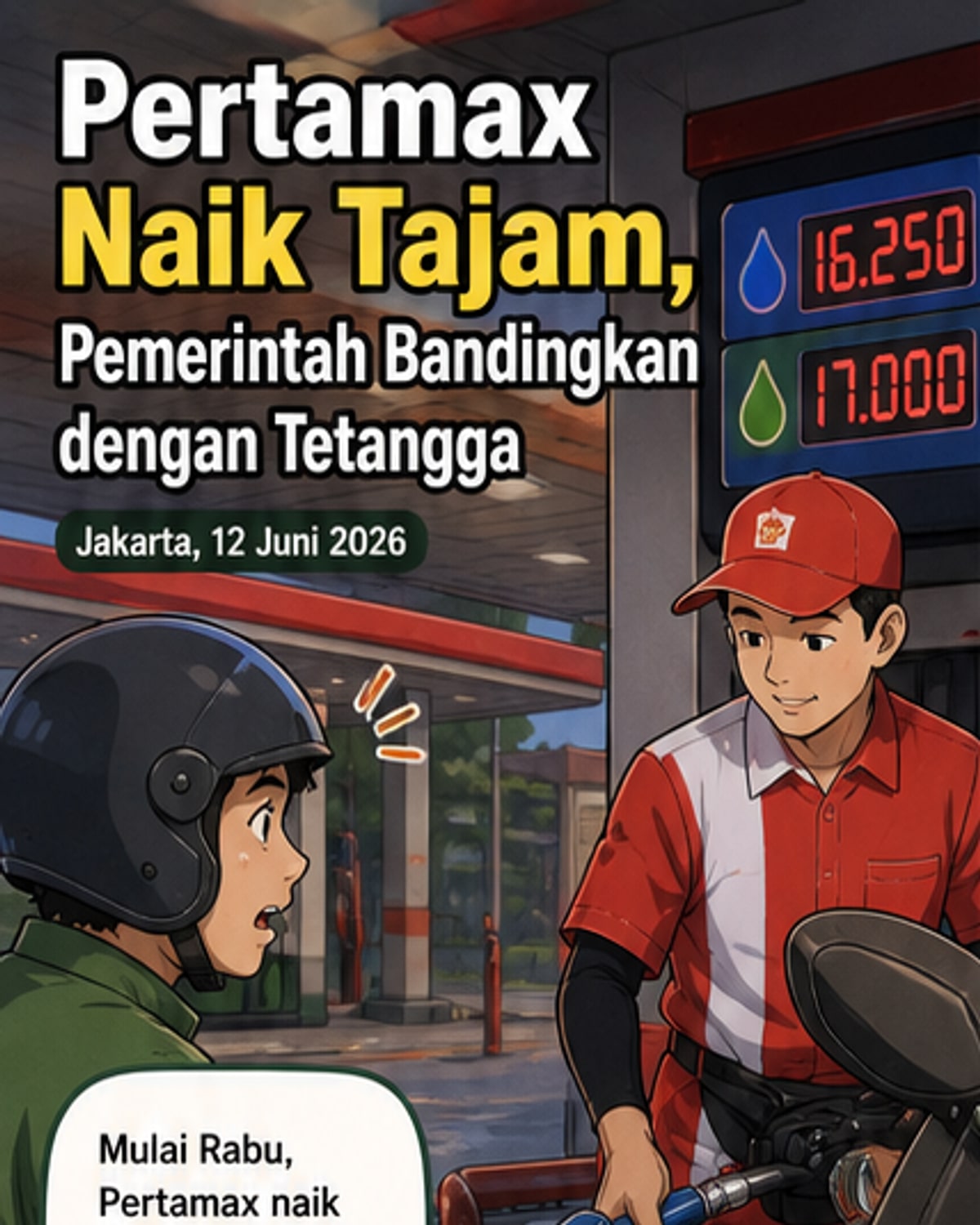 Harga Pertamax Naik, Tapi Masih Lebih Murah