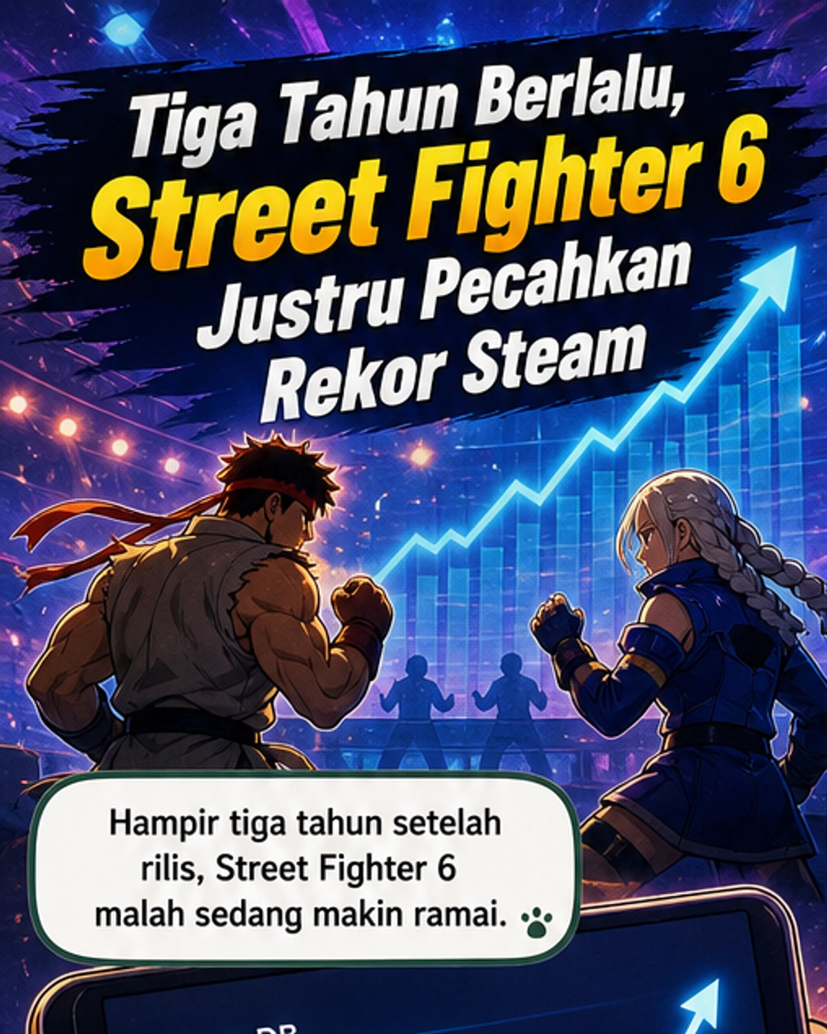 Street Fighter 6 Pecahkan Rekor Pemain Steam