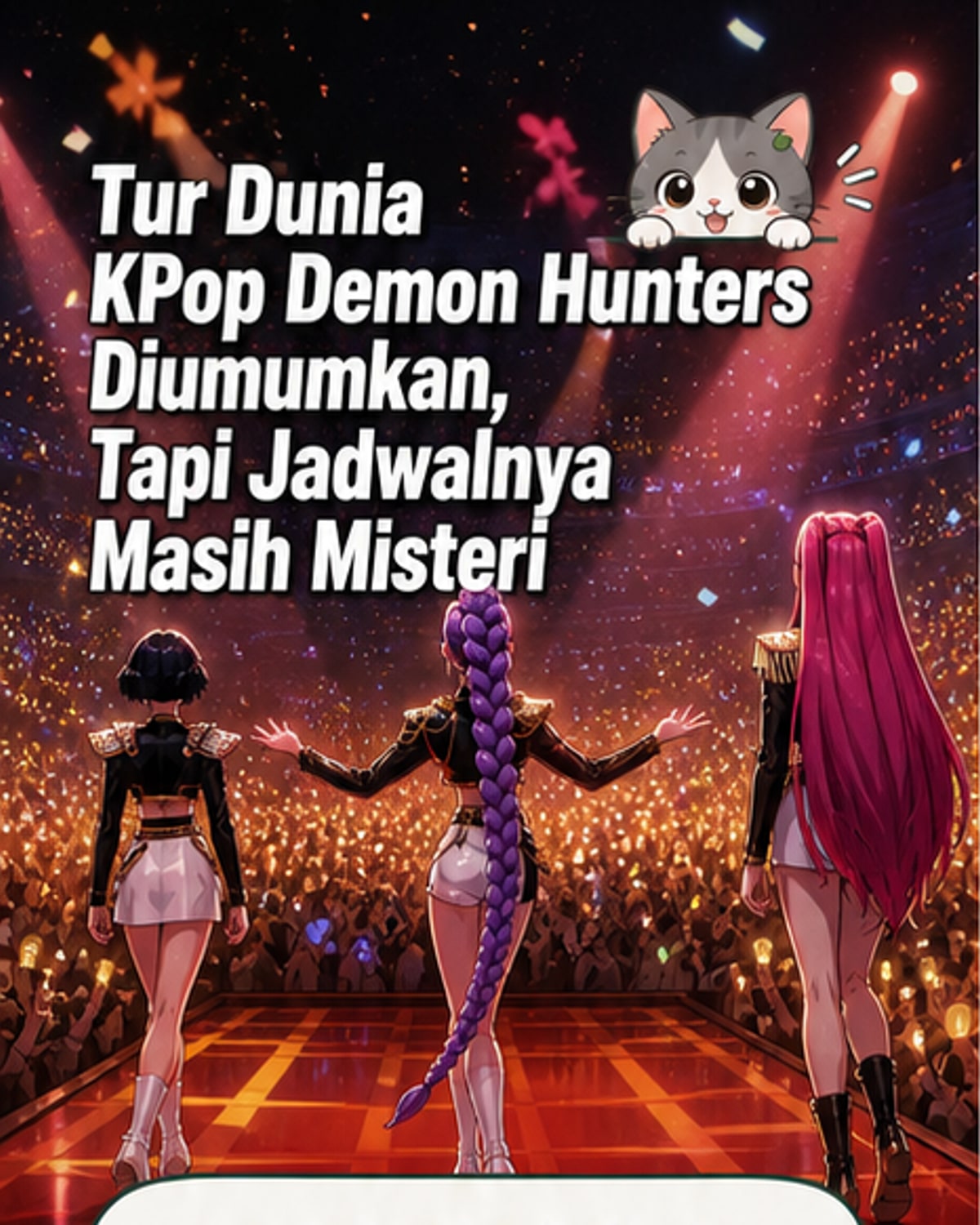 Tur Dunia KPop Demon Hunters Diumumkan