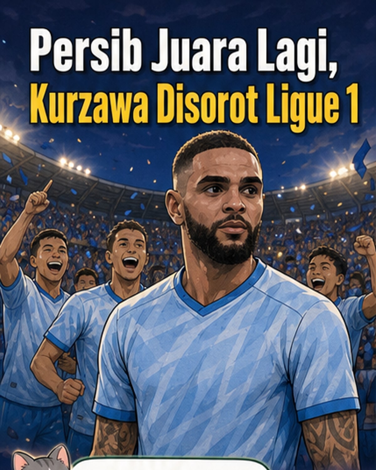 Persib Juara, Kurzawa Dapat Ucapan Ligue 1