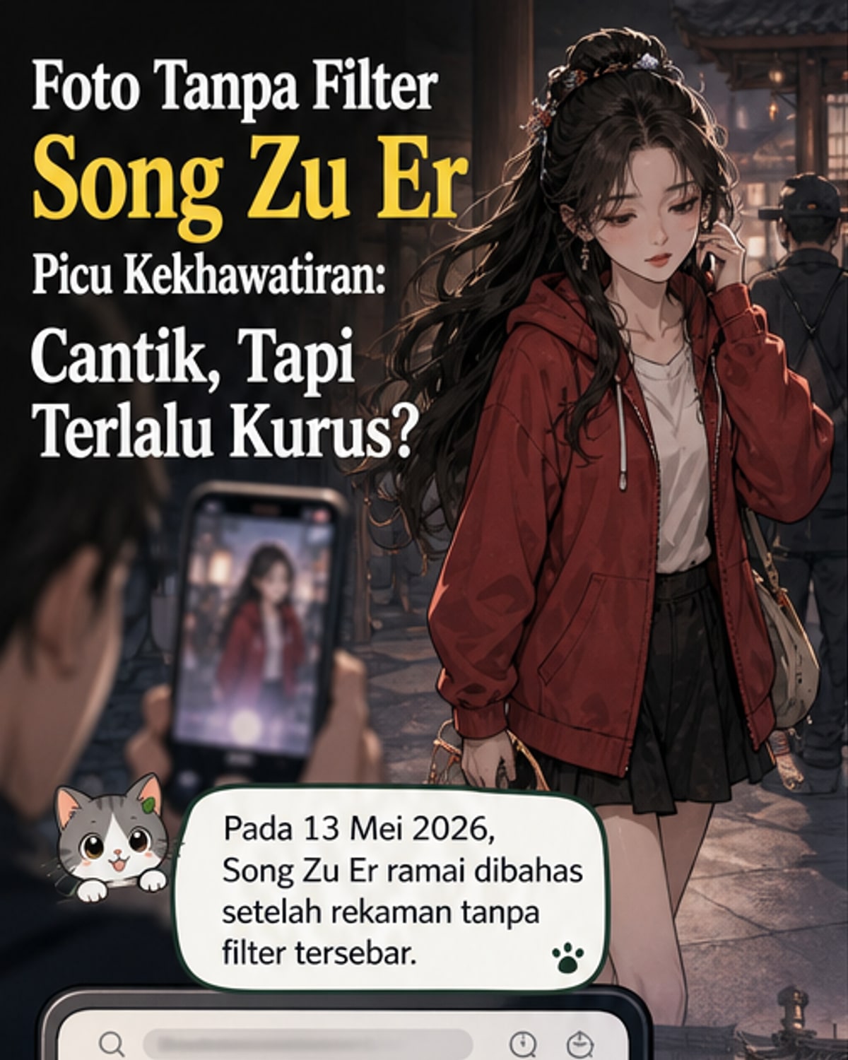 Kaki Kurus Song Zu Er Picu Kekhawatiran