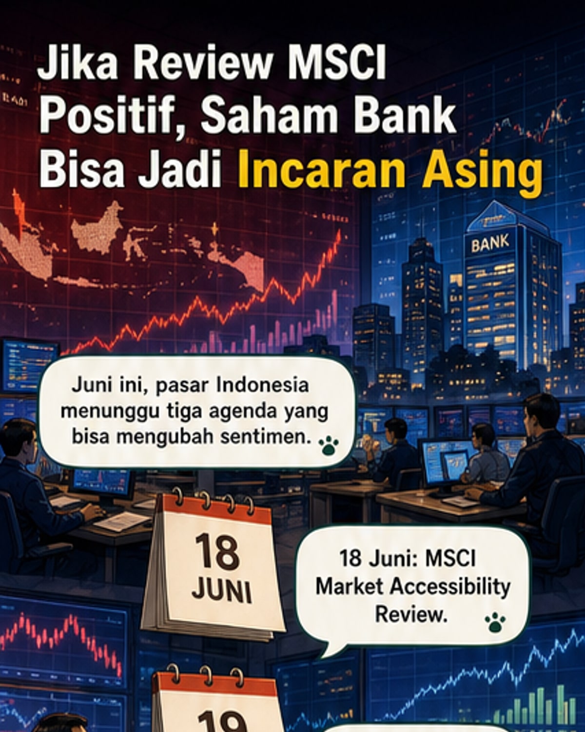 Asing Bakal Borong Saham Perbankan?