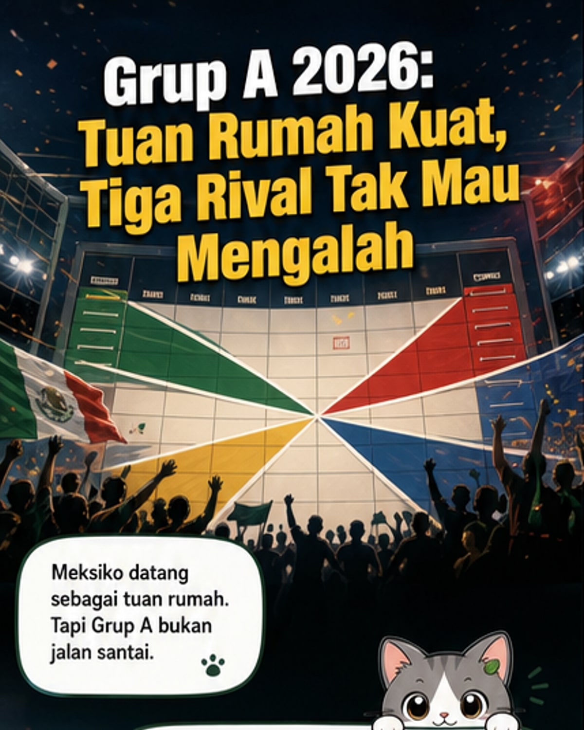 Grup A Piala Dunia 2026: Siapa Lawan Terberat Meksiko?