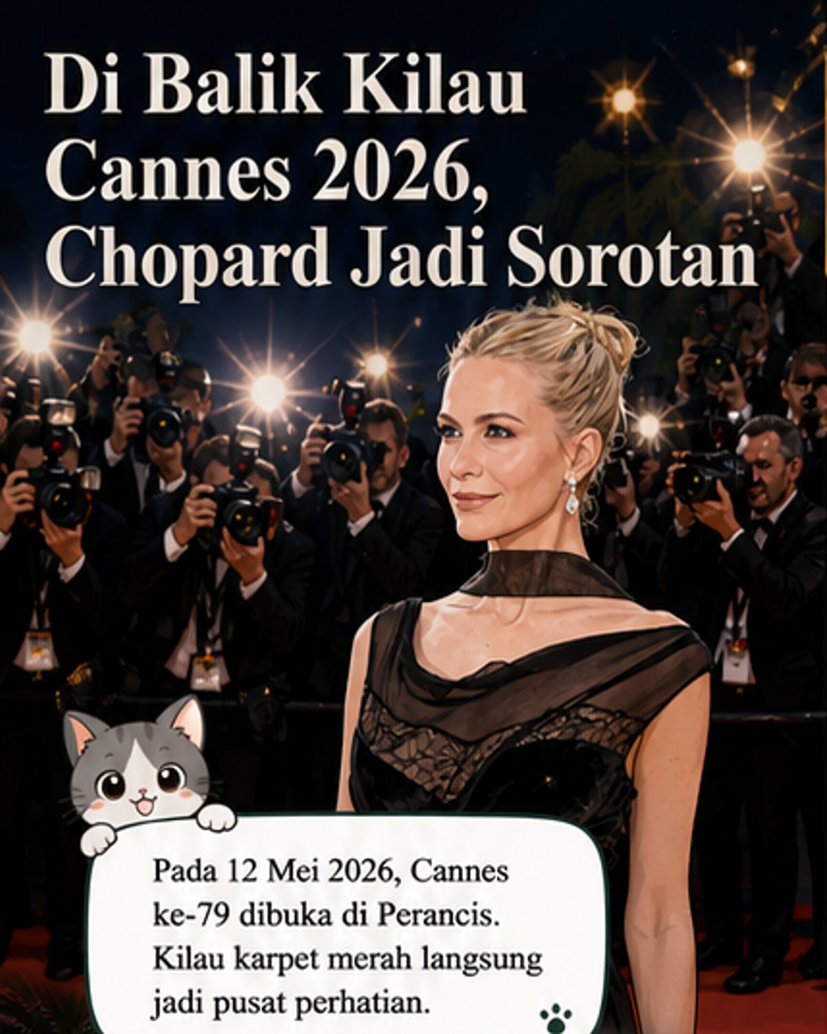 Chopard di Karpet Merah Cannes 2026