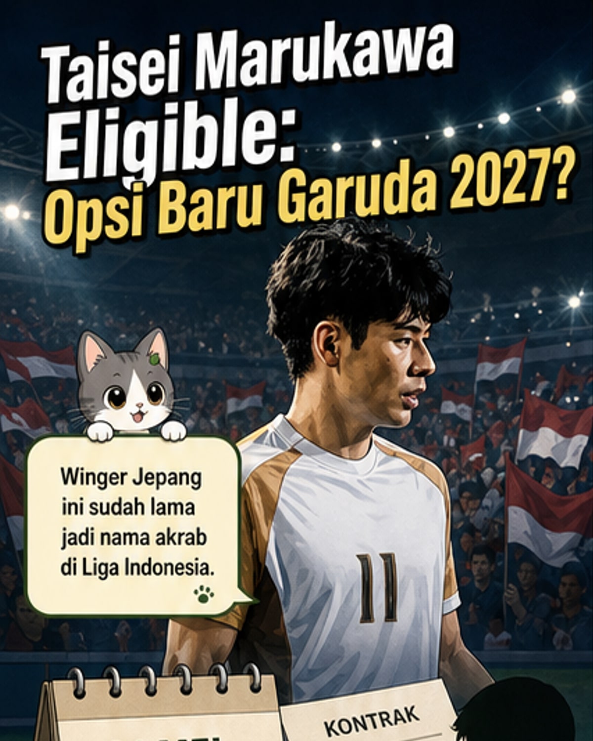 Winger Jepang Bisa Perkuat Timnas Indonesia