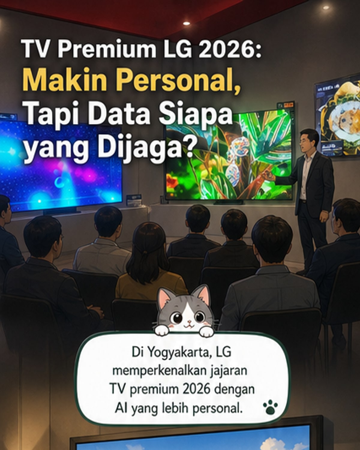 LG Luncurkan TV Premium Berbasis AI