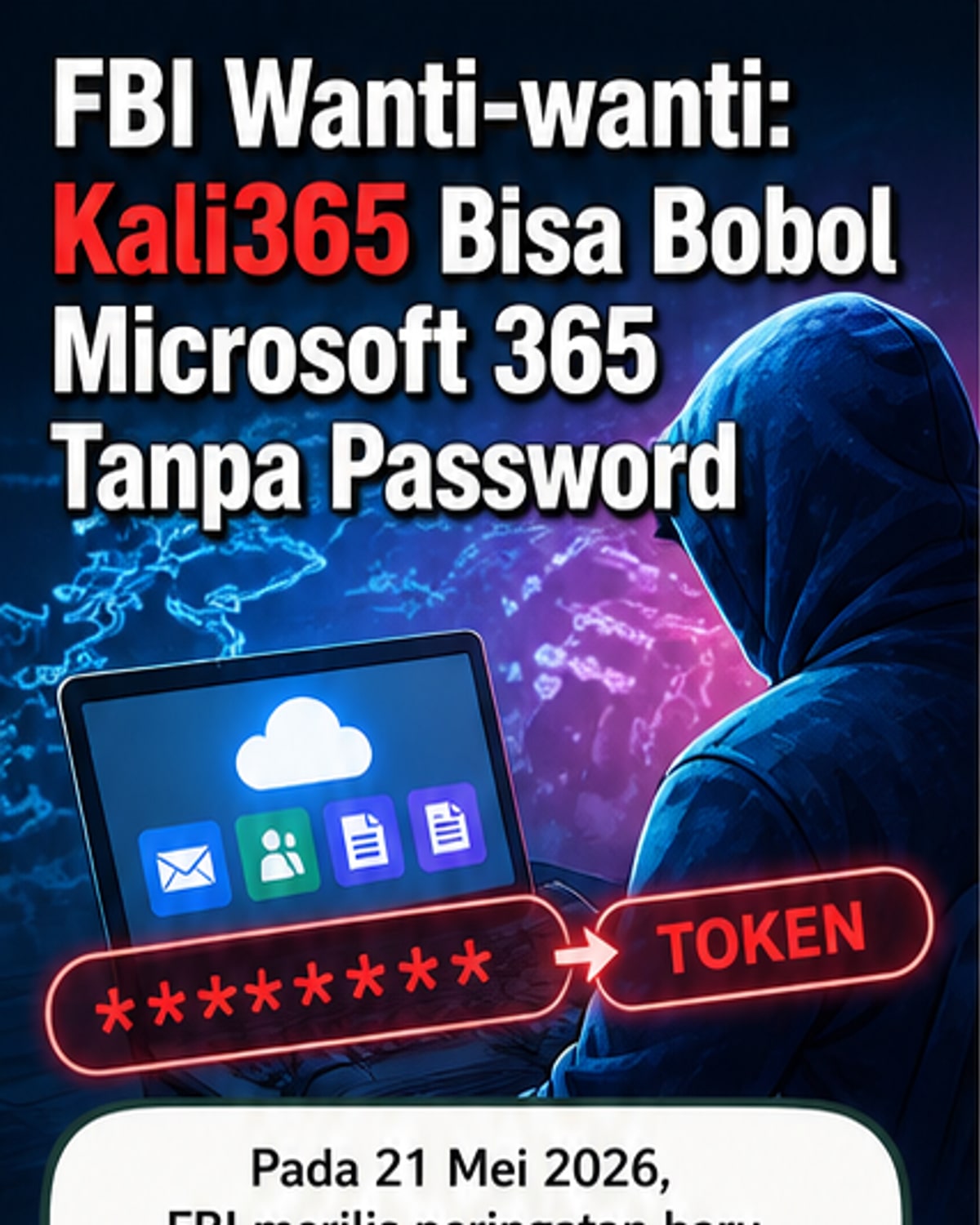 Serangan AI Curi Token Microsoft 365