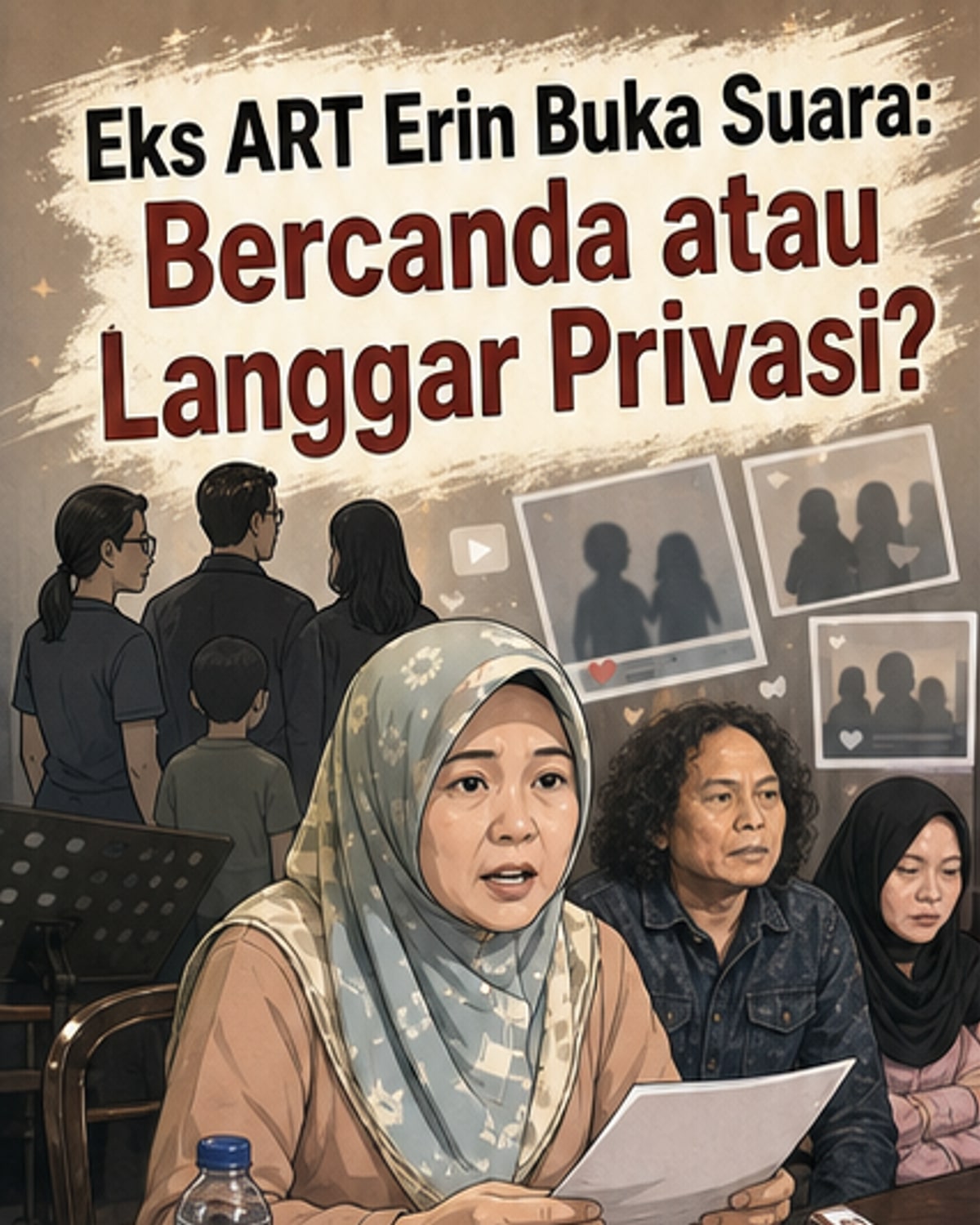 Eks ART Buka Suara Soal Konten Anak Erin Taulany