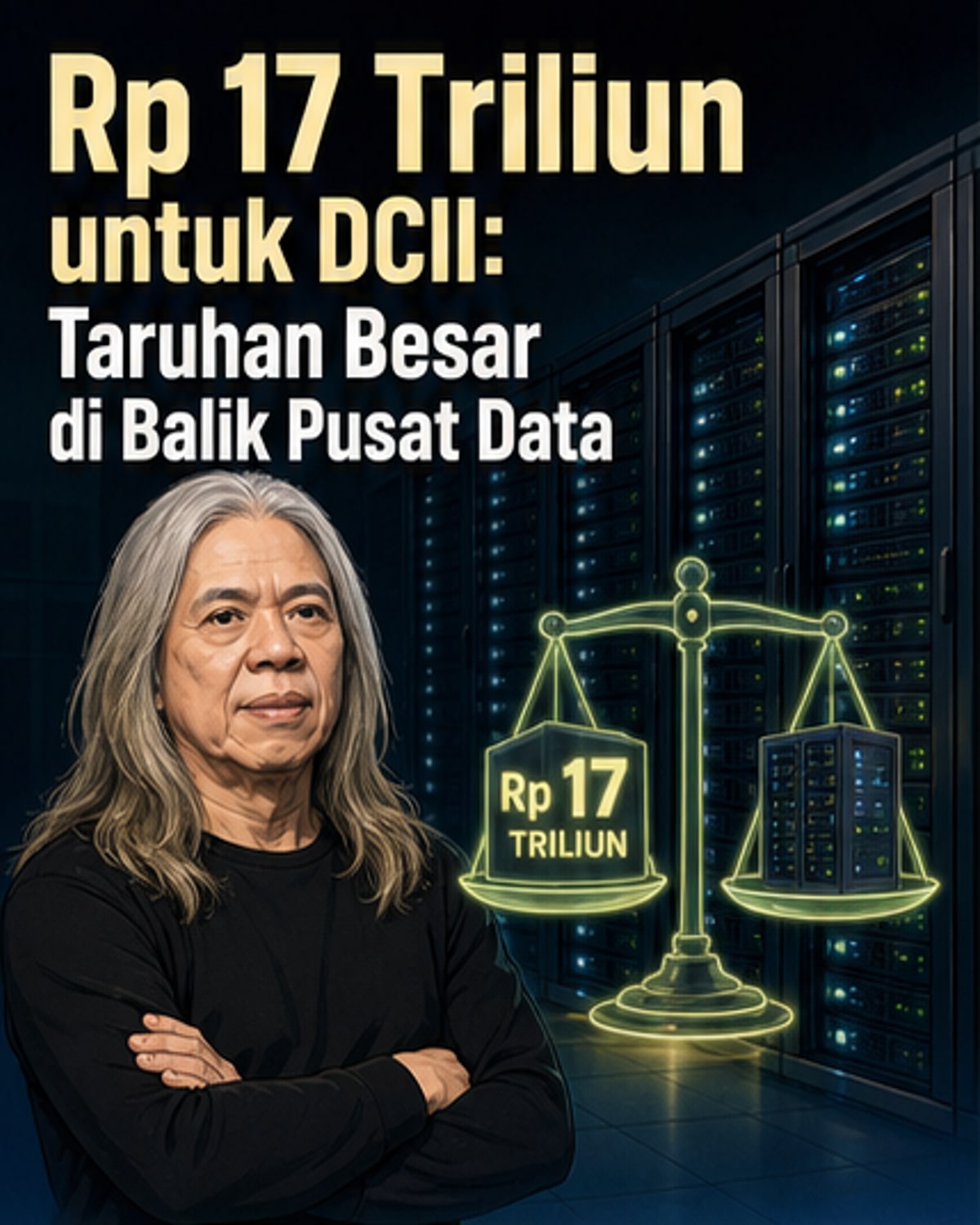 Emiten 'Bill Gates Indonesia' Dapat Kredit Rp 17 T