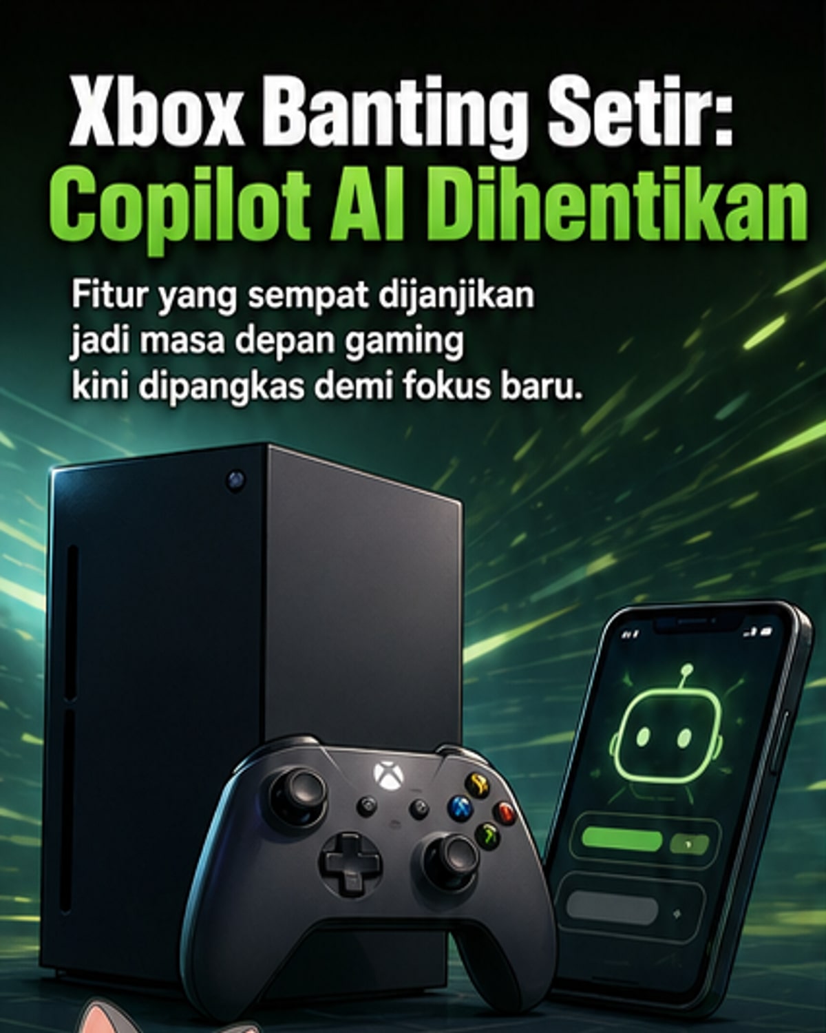 Xbox Hentikan Pengembangan Copilot