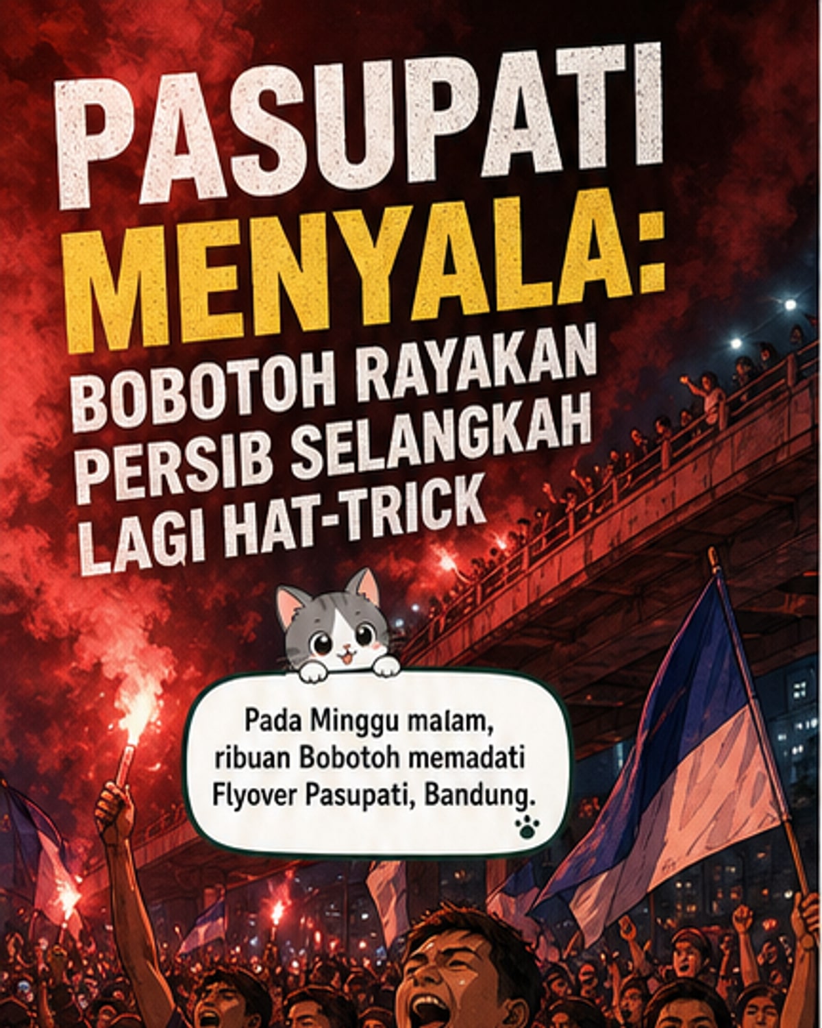 Persib Raih Hattrick Juara Liga