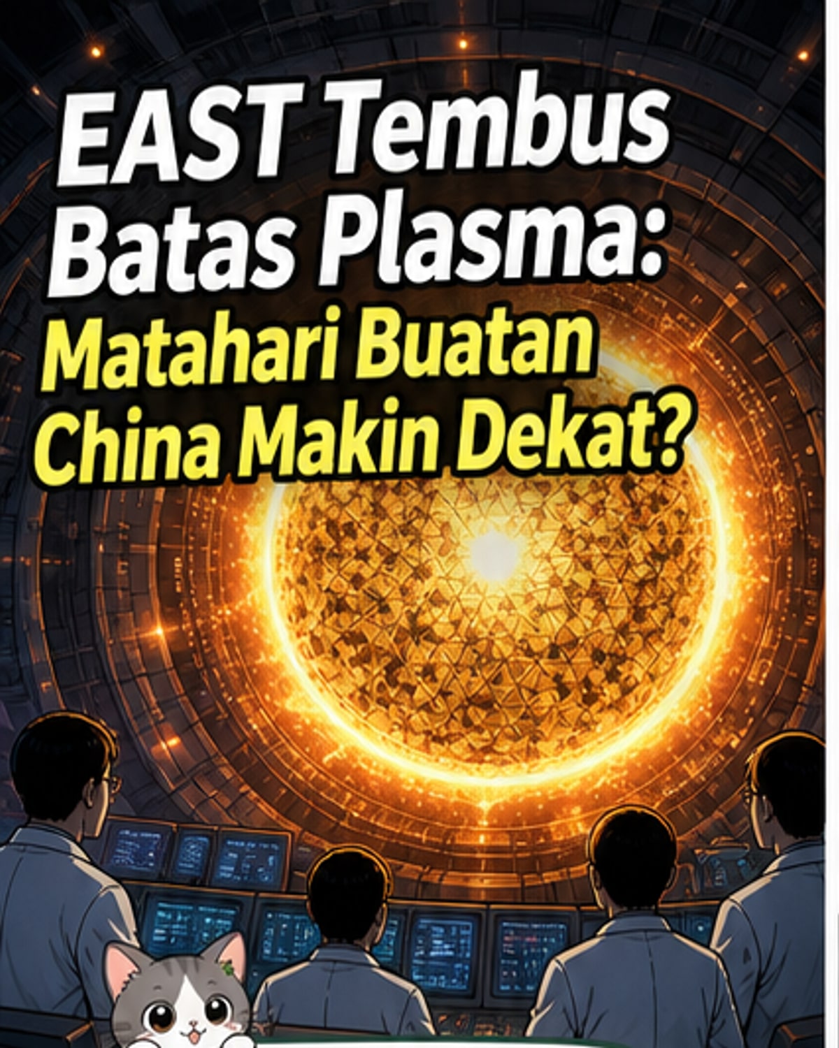 Matahari buatan tembus batas plasma