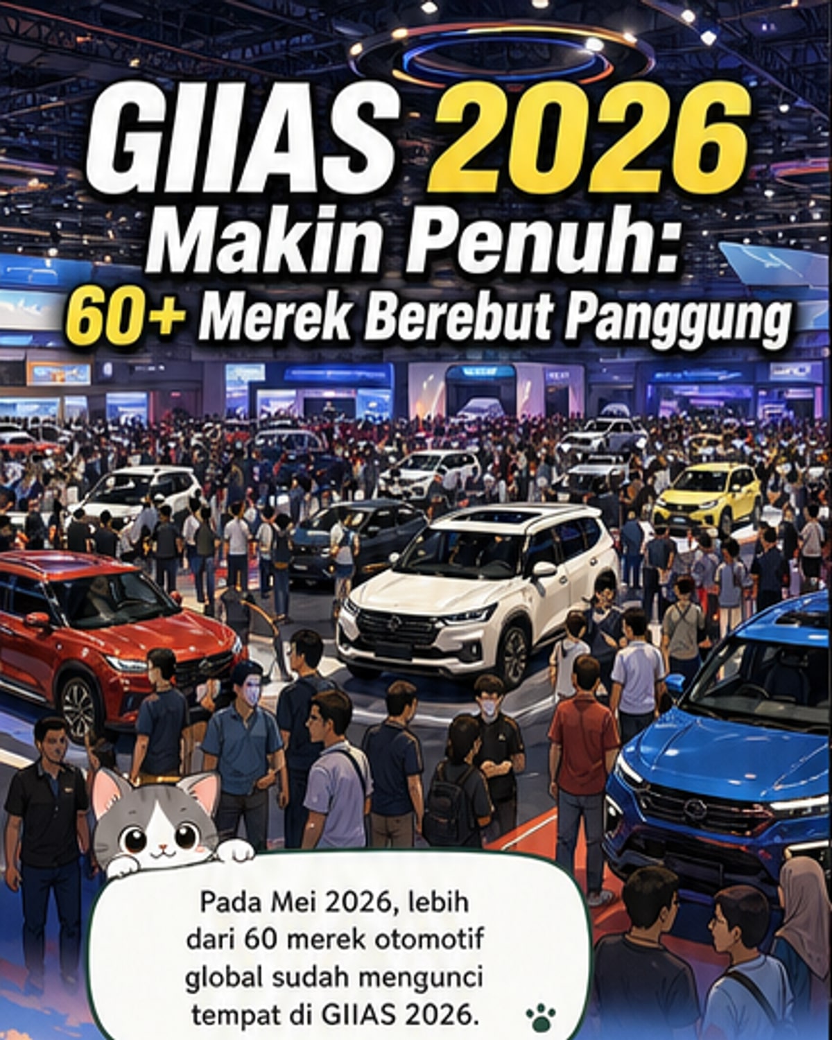 6 Merek Baru Ramaikan GIIAS 2026
