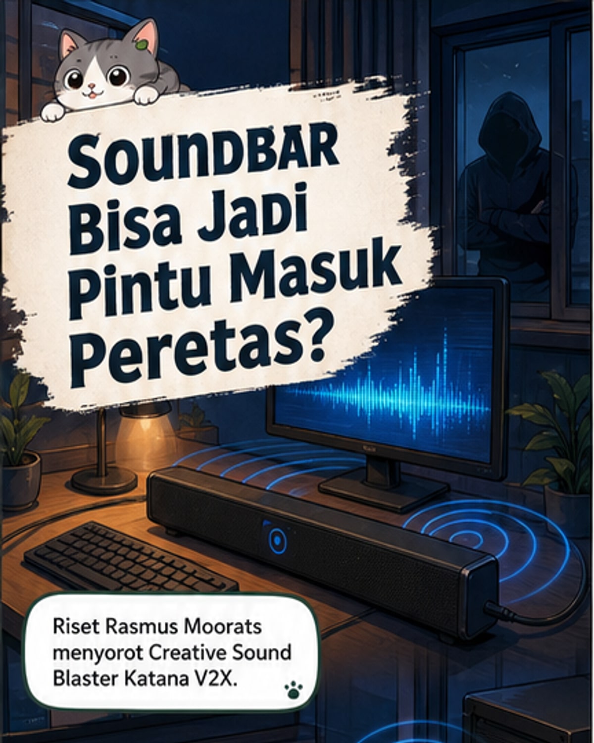 Soundbar Bisa Jadi Pintu Masuk Peretas