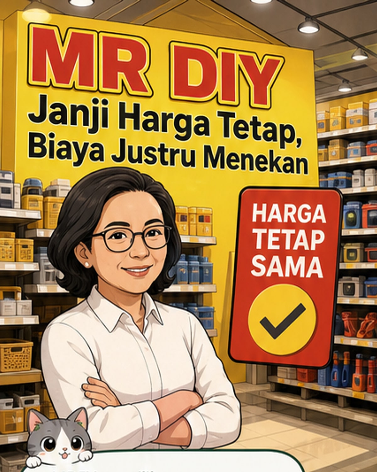 MR DIY Pertahankan Harga di Tengah Tekanan Biaya