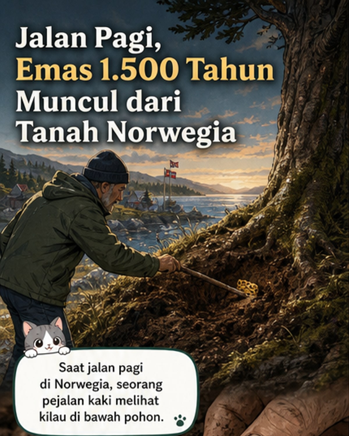Temuan Emas 1.500 Tahun di Norwegia