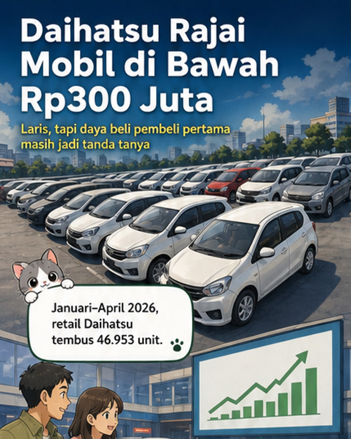 Daihatsu Teratas di Pasar Mobil Murah