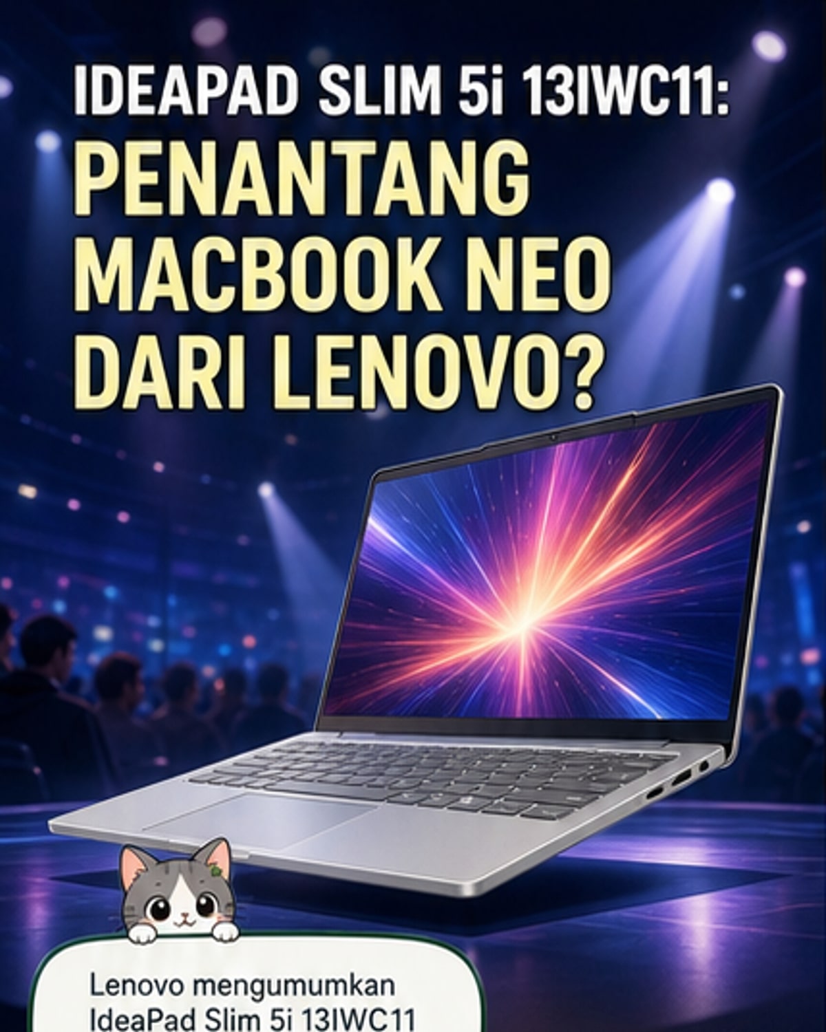 Lenovo Luncurkan Laptop Tipis 13 Inci
