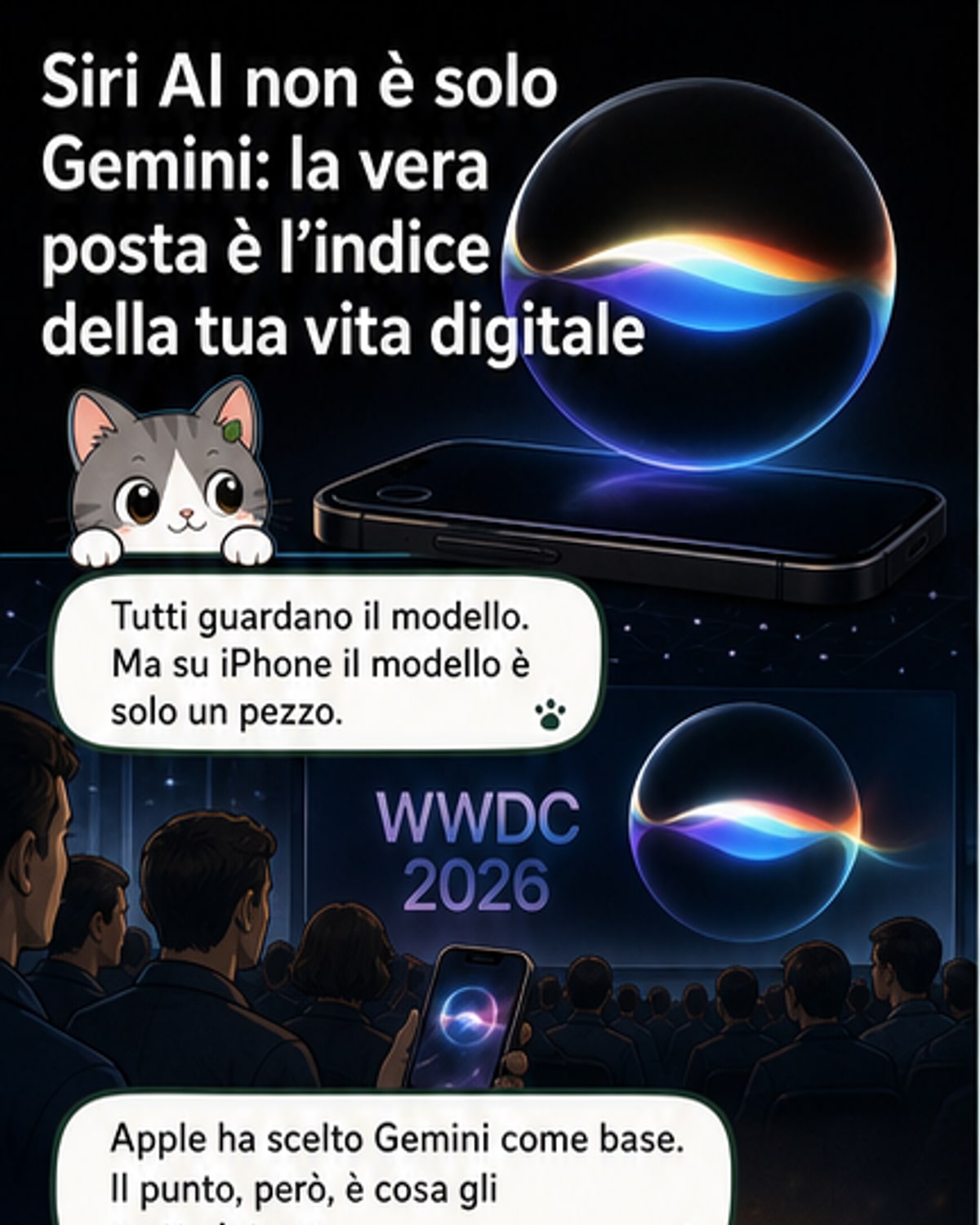 Siri AI non è il modello, è l'indice