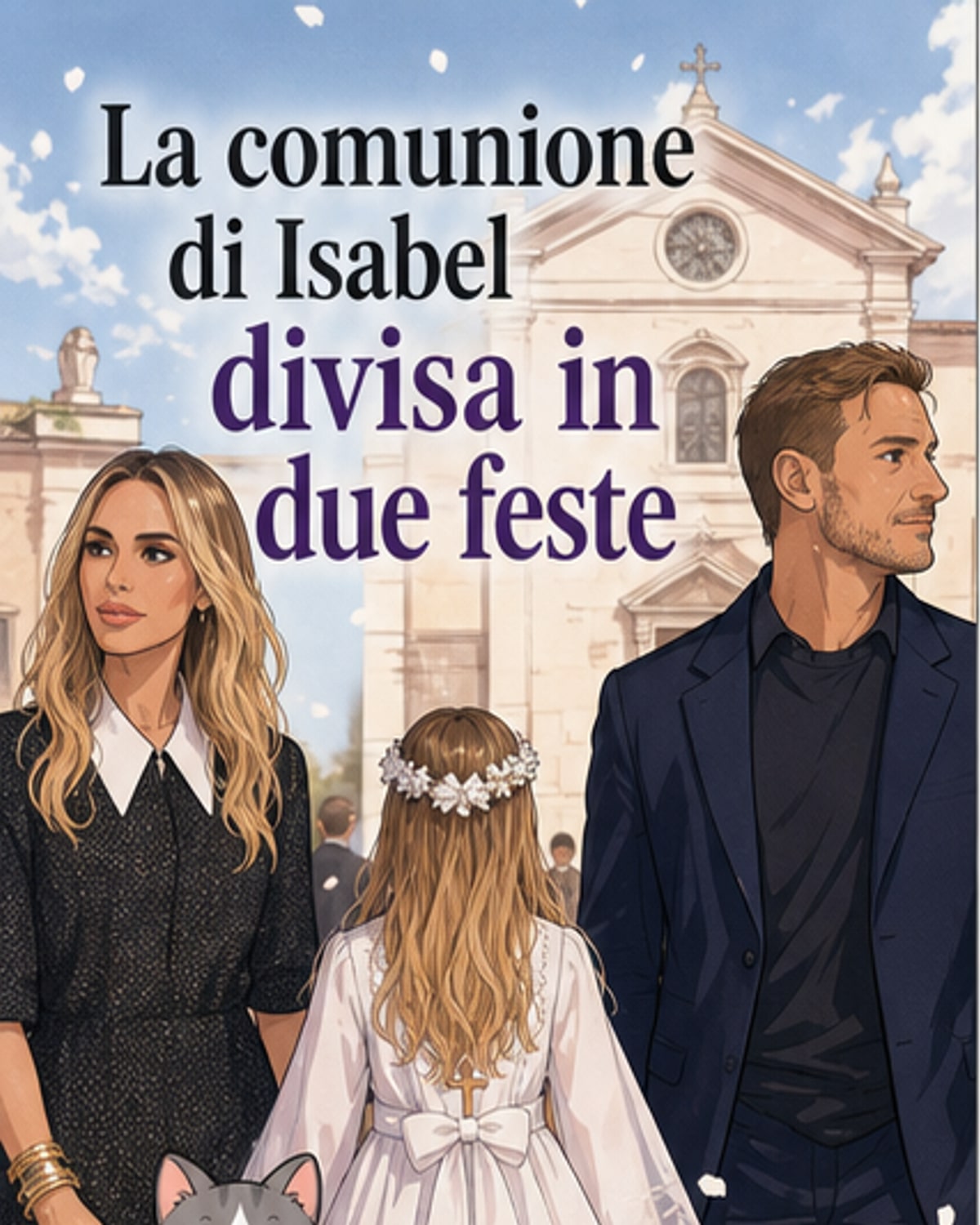 Totti e Blasi, due feste per una comunione