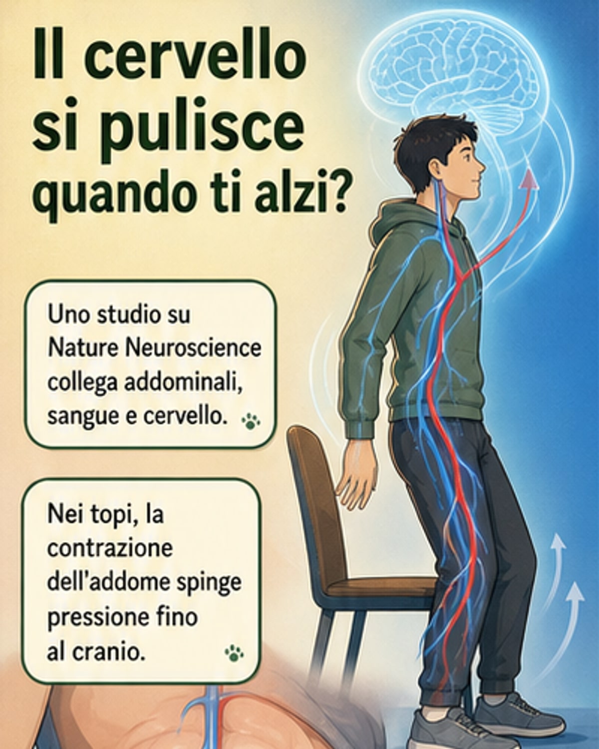 Muoversi pulisce il cervello