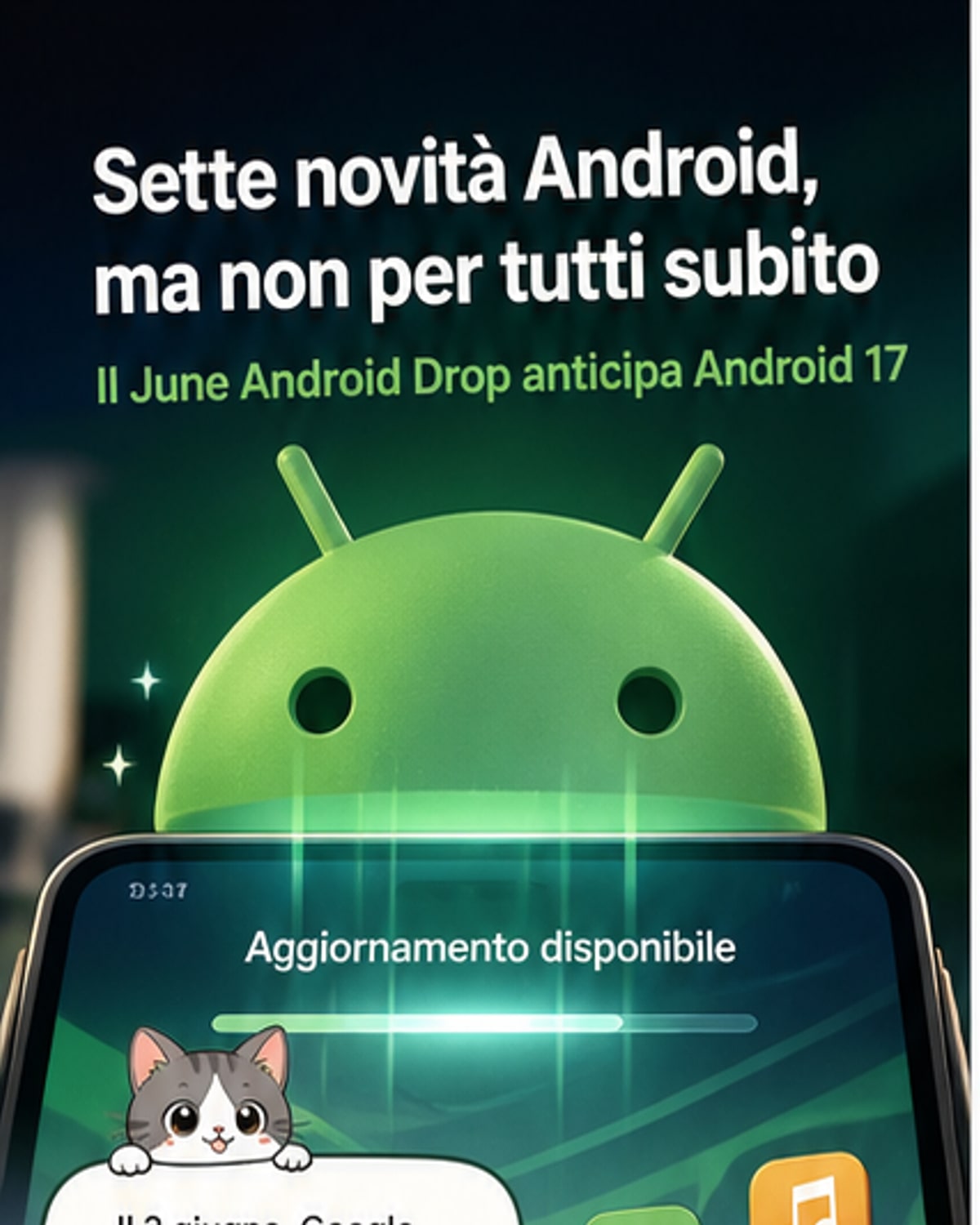 Sette novità Android per tutti