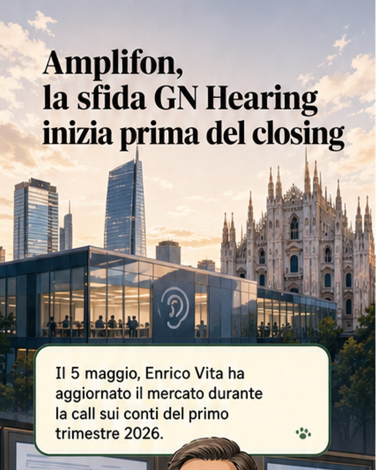 Amplifon accelera sull'integrazione di GN Hearing