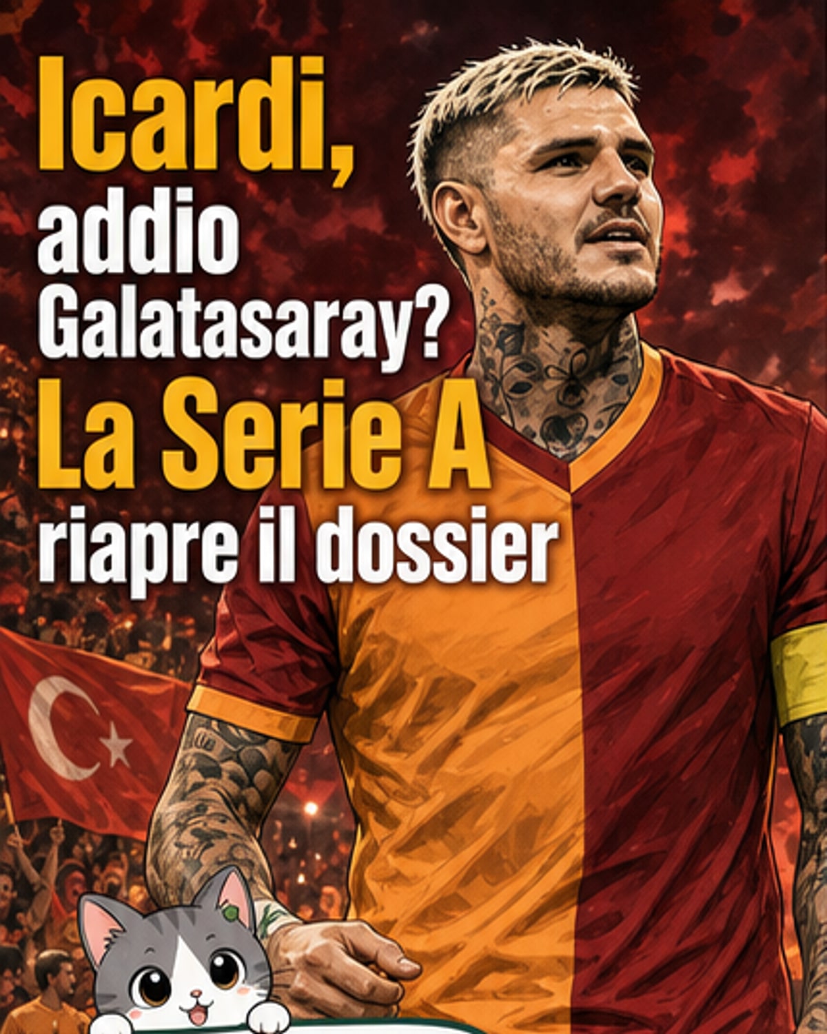 Icardi punta al ritorno in Italia