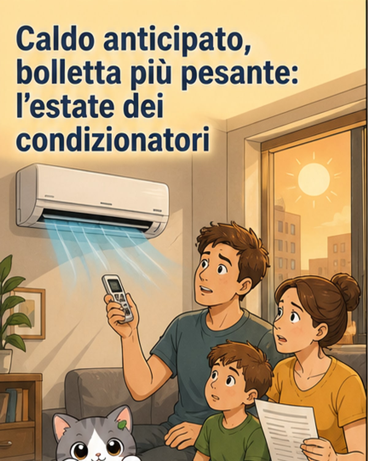 Condizionatori in 6 case su 10