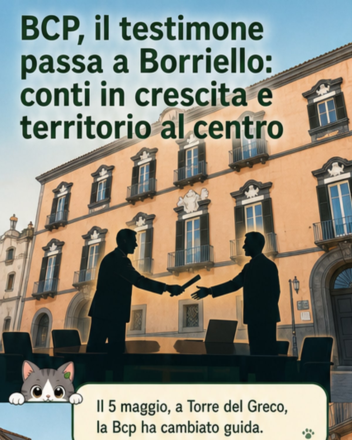 Nuovo presidente alla guida della Bcp
