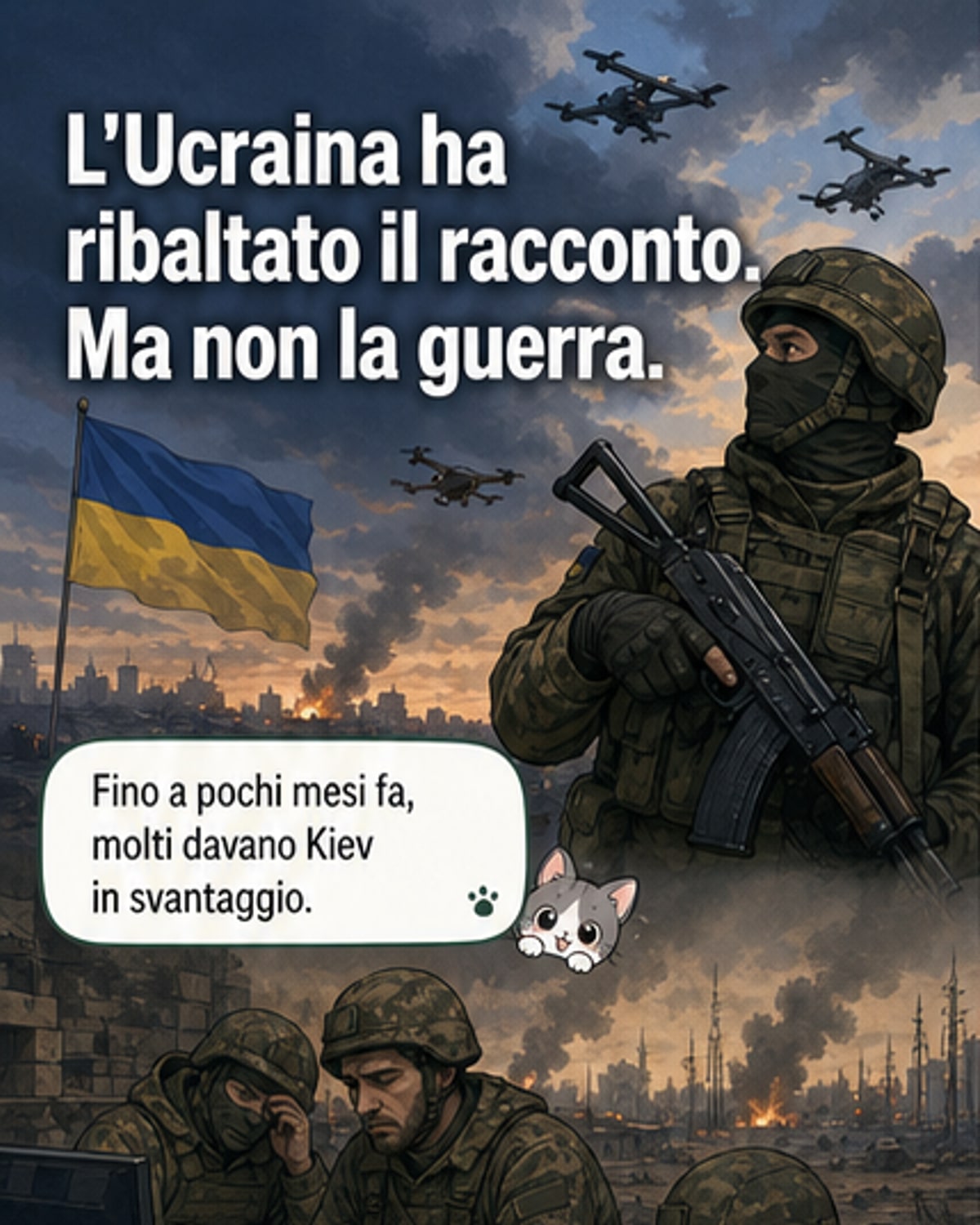 L'Ucraina ribalta la guerra con i droni