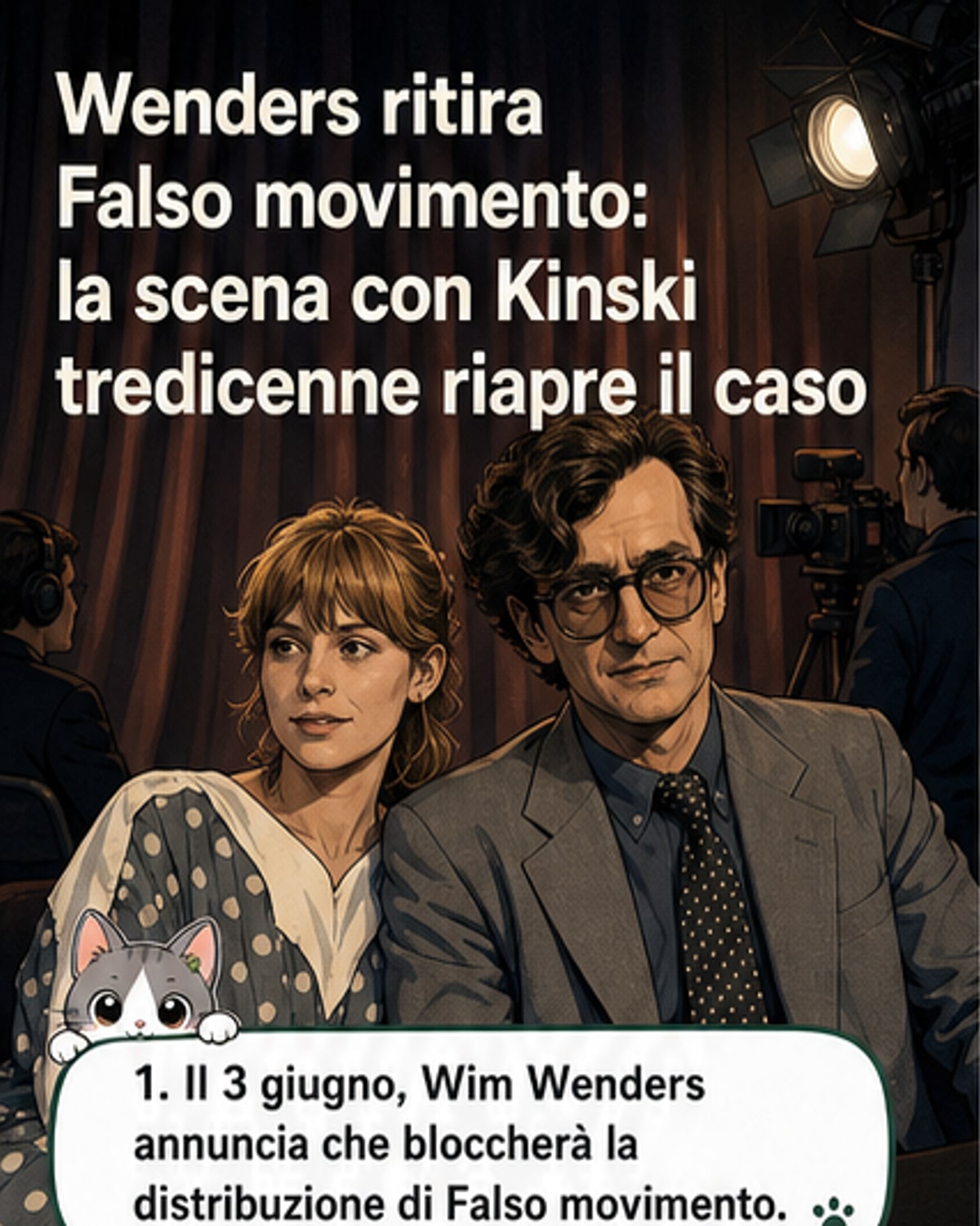 Wenders ritira un suo film per una scena con Kinski