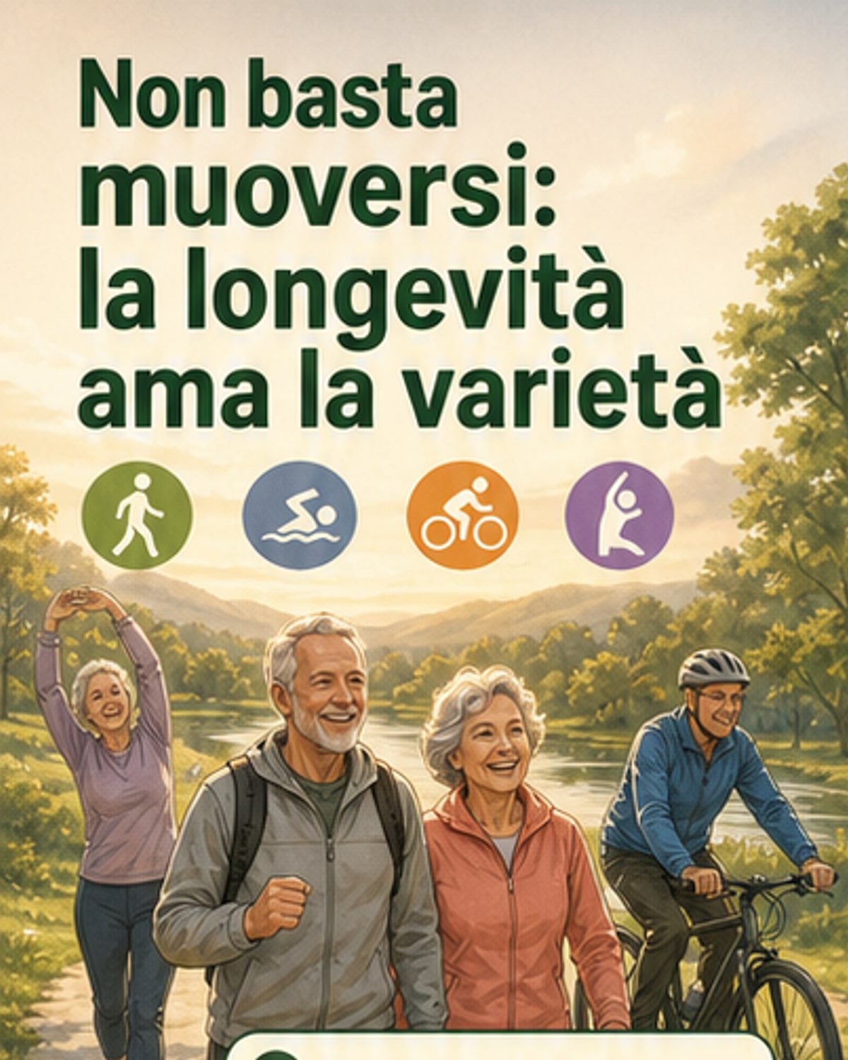 Variare gli allenamenti allunga la vita