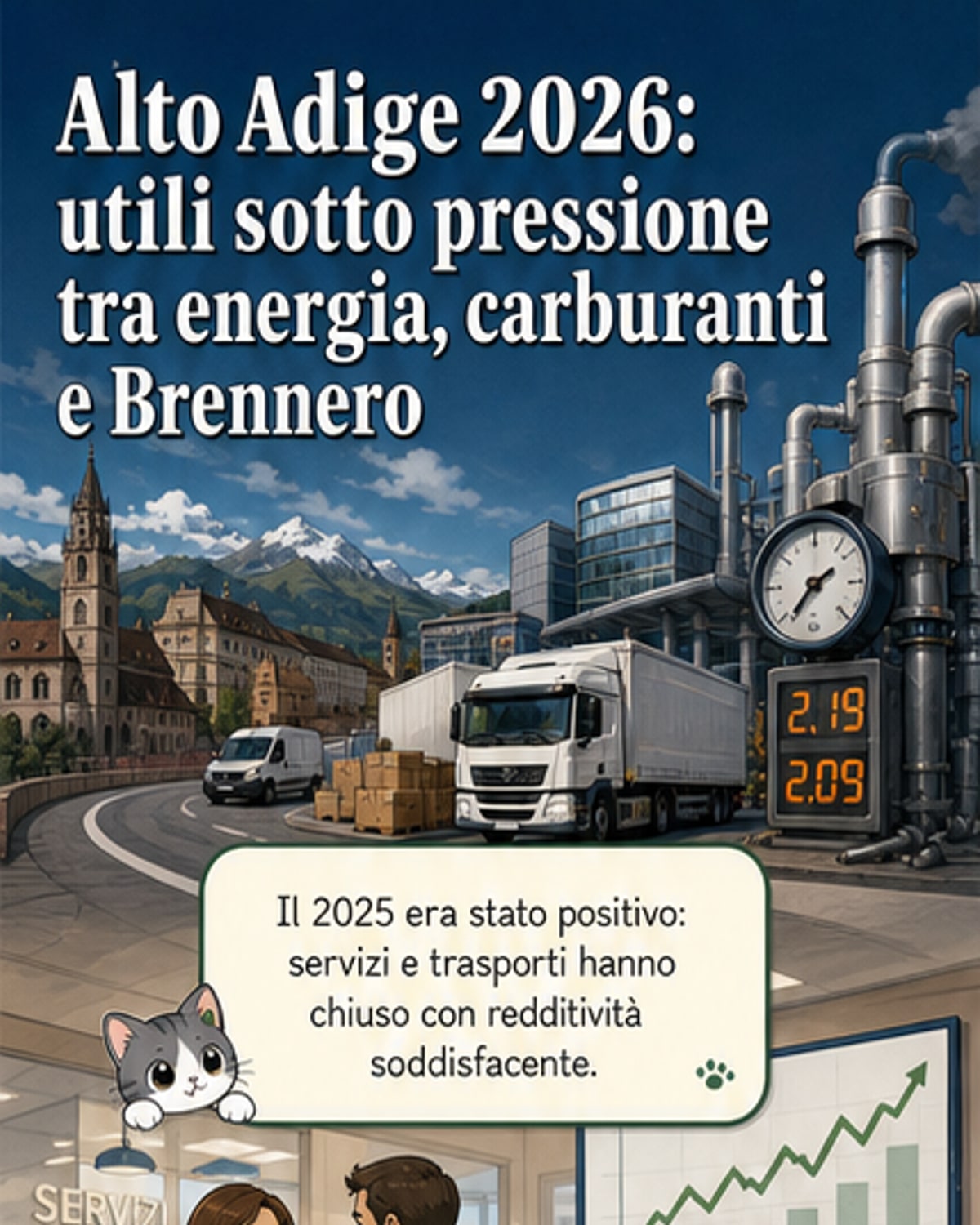 Luci e ombre nei servizi e trasporti