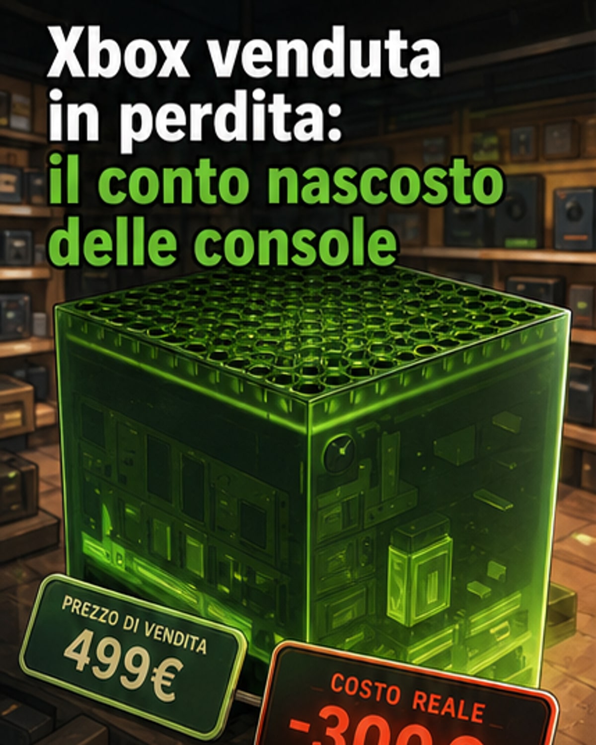 Ogni Xbox venduta costa centinaia di dollari a Microsoft