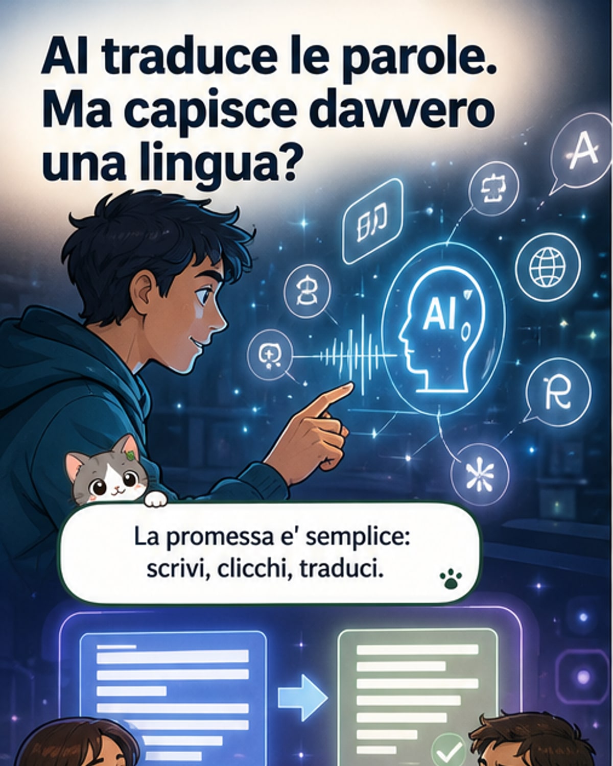 AI e lingue: perché studiarle conta più di prima