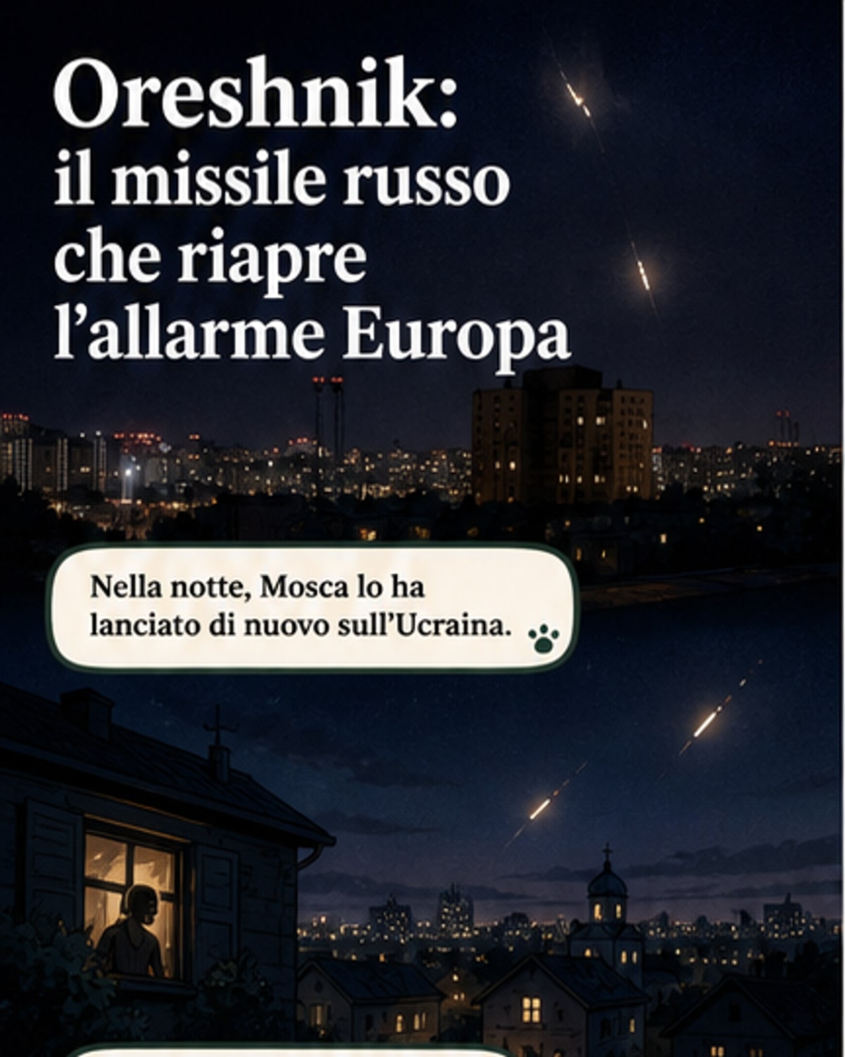 Il missile russo che sfida l’Europa
