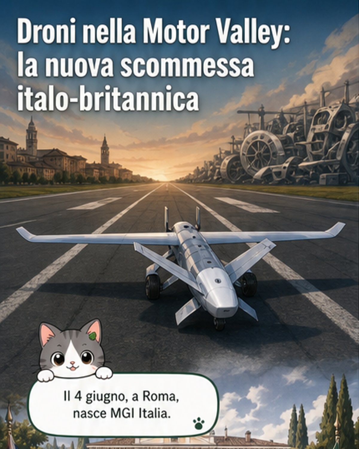 Nuova joint venture per droni in Motor Valley