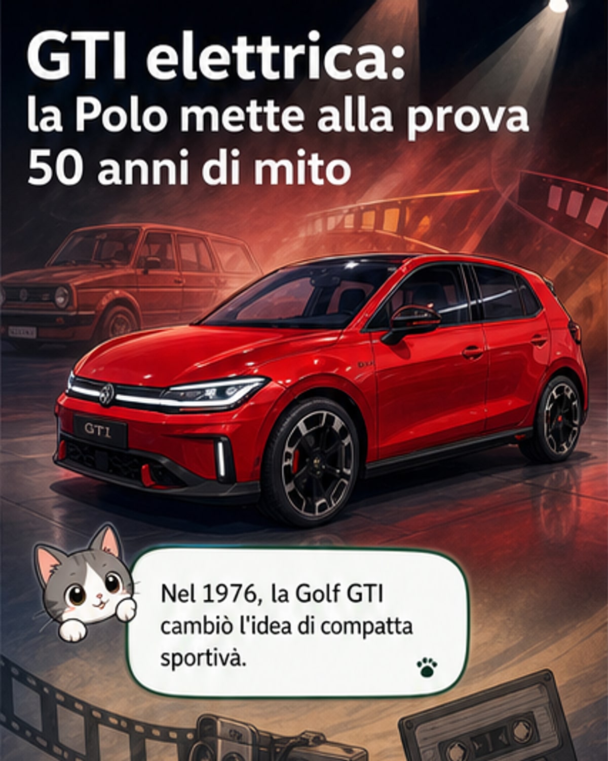 Volkswagen lancia l'erede elettrica della Polo GTI