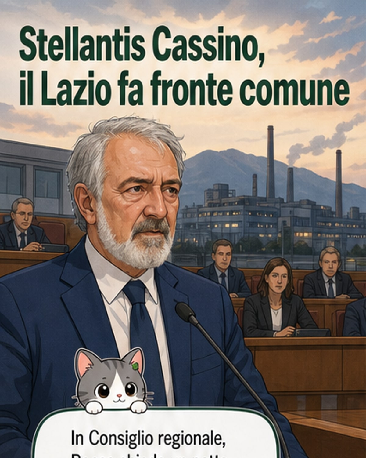 Lazio unito per salvare Cassino