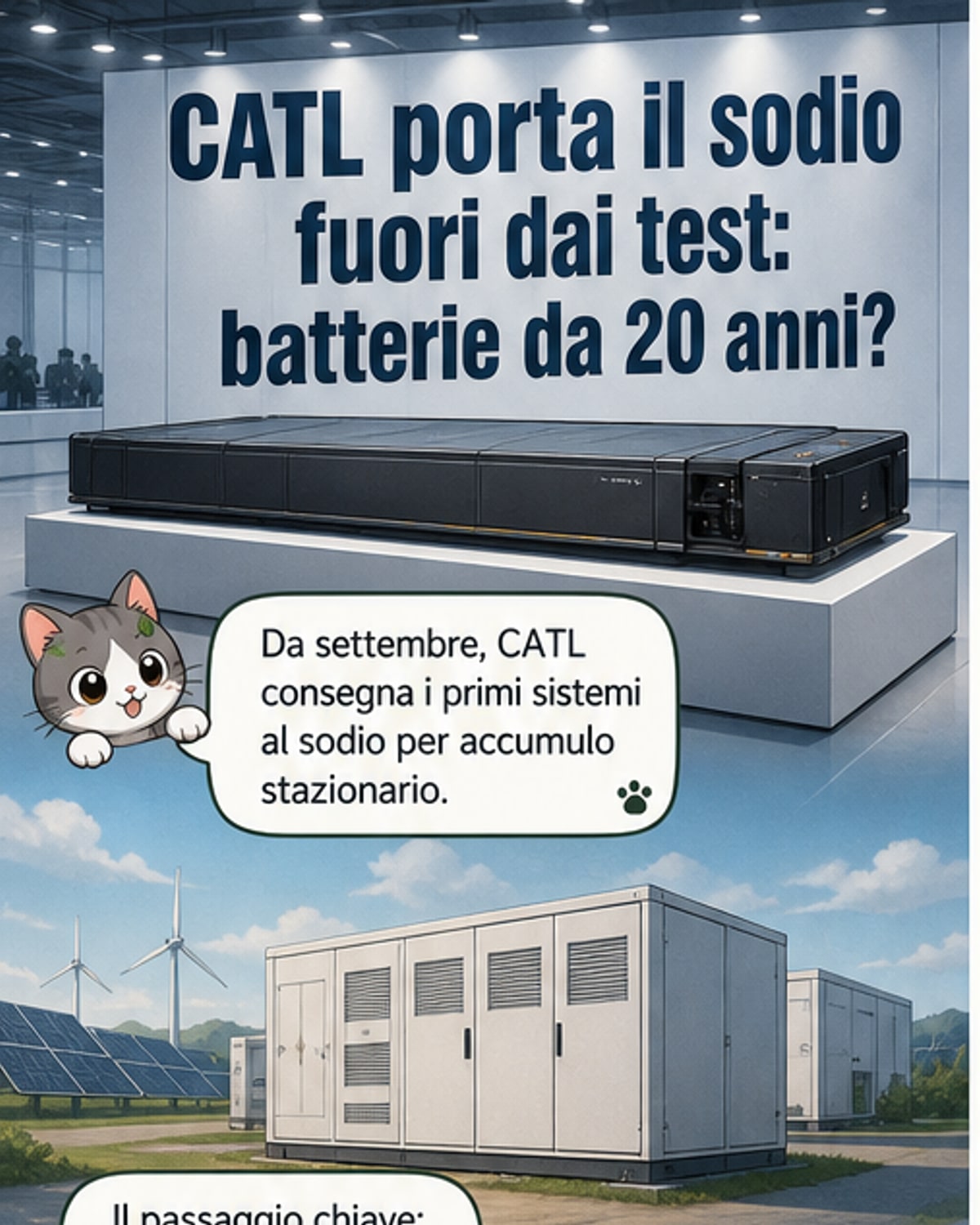 Batterie che durano 20 anni