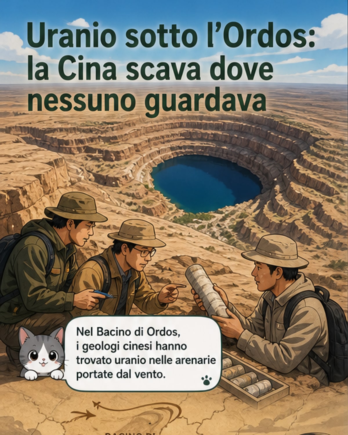Uranio nel deserto: la Cina accelera