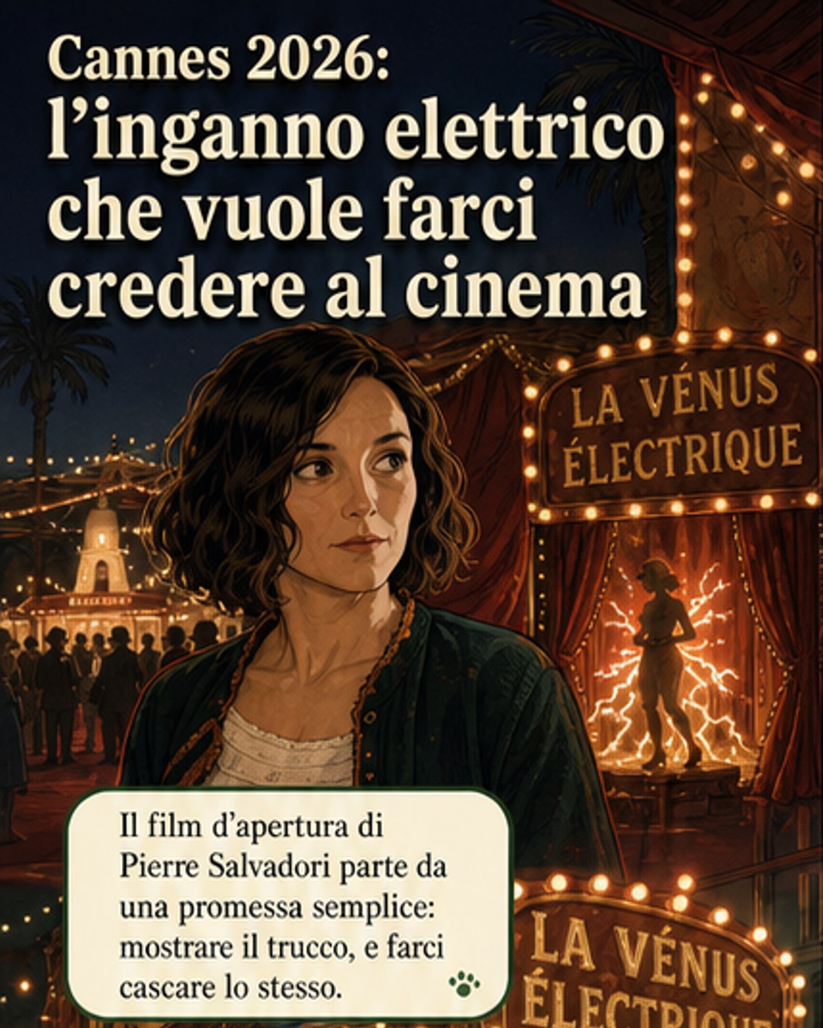La Vénus électrique, amore e inganno al cinema